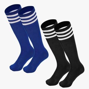 Century Star Cotton Kids Soccer Socks-2 Pack